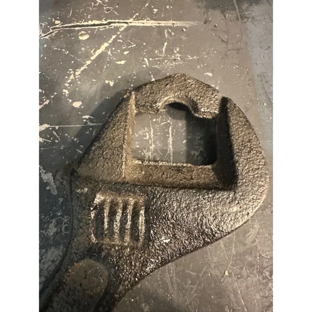 Vintage Style Cast Iron Wrench Bottle‎ Opener Industrial Mechanic Bar Tool 7.5
